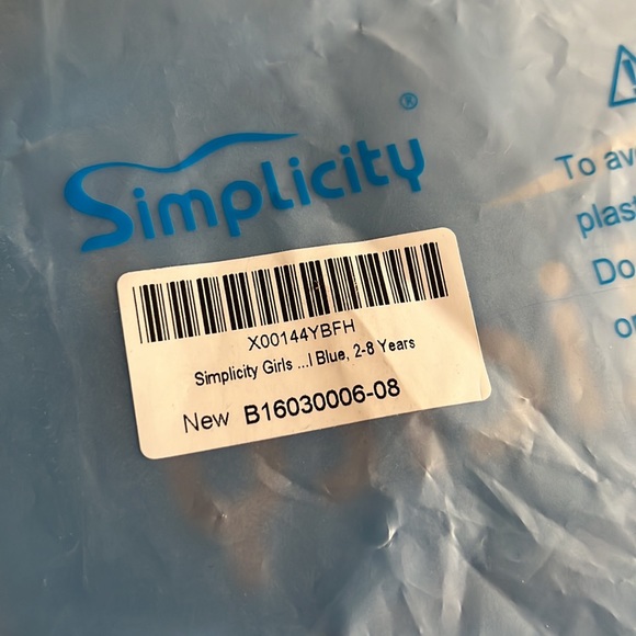 Simplicity Little Girl's 4 Layers Tulle Tutu Skirt, Royal Blue, 2-8 Years - Picture 10 of 11